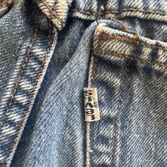 Vintage Levis 525 Jeans Womens 9 24 x 31 Blue‎ Slim Fit Tapered Denim 90s - Picture 10 of 12